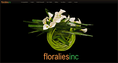 Desktop Screenshot of floraliesinc.com